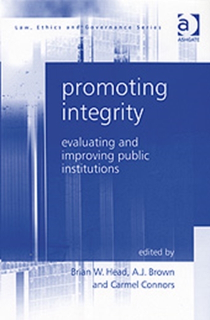 Promoting Integrity : Evaluating and Improving Public Institutions, Hardback Book
