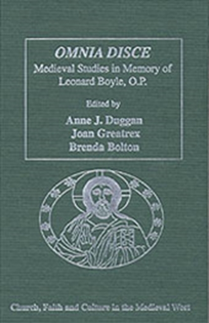 Omnia disce – Medieval Studies in Memory of Leonard Boyle, O.P., Hardback Book
