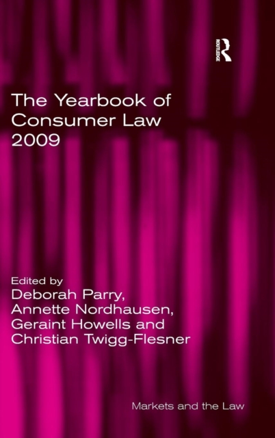 The Yearbook of Consumer Law 2009, Hardback Book