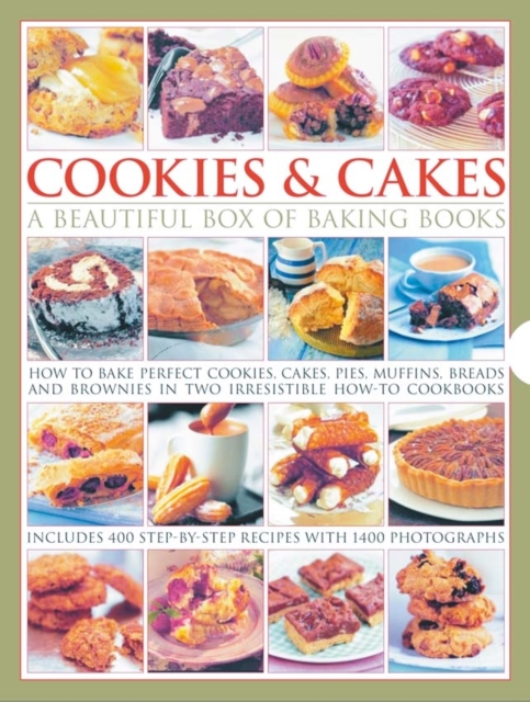 Cookies & Cakes: a Beautiful Box of Baking Books, Hardback Book