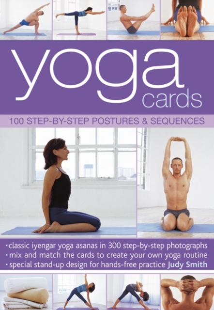 Yoga Cards : 100 Step-by-Step Postures & Sequences (in a Tin), Cards Book