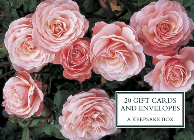 Tin Box of 20 Gift Cards and Envelopes: Roses, Cards Book