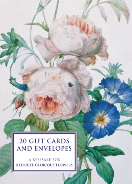 Tin Box of 20 Gift Cards and Envelopes: Redoute Glorious Flowers, Cards Book
