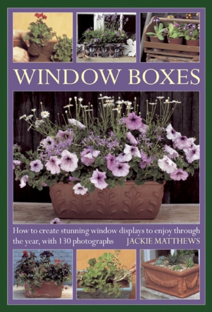 Window Boxes : How to Create Stunning Window Displays to Enjoy Throughout the Year, Hardback Book