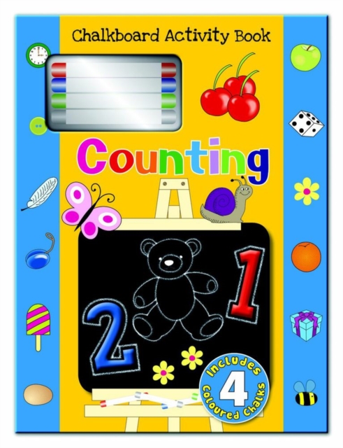 Counting Chalkboard Activity Book : Chalkboard Learning Activity Book, Hardback Book