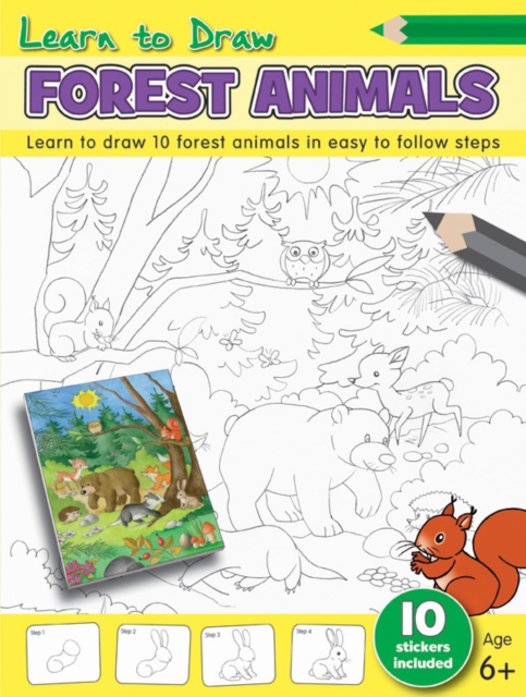 Learn to Draw Forest Animals, Paperback / softback Book