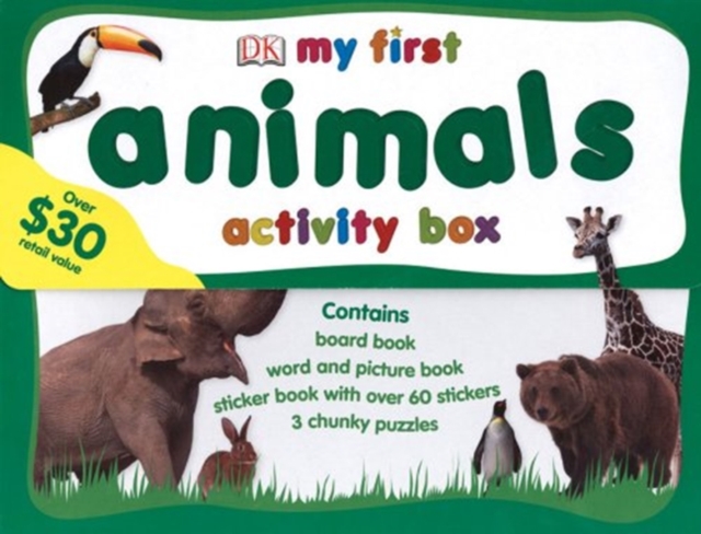 MY FIRST ANIMAL ACTIVITY BOX, Hardback Book