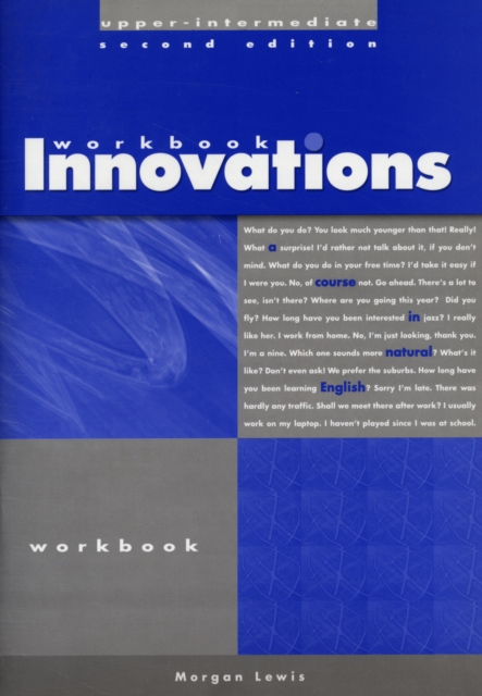 Workbook for Innovations Upper-Intermediate: A Course in Natural English, Paperback / softback Book