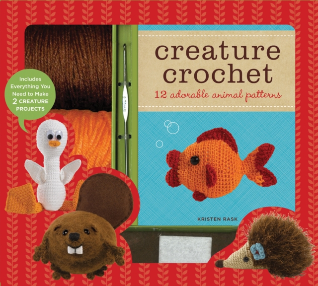 Creature Crochet : 12 Adorable Animal Patterns, Kit Book