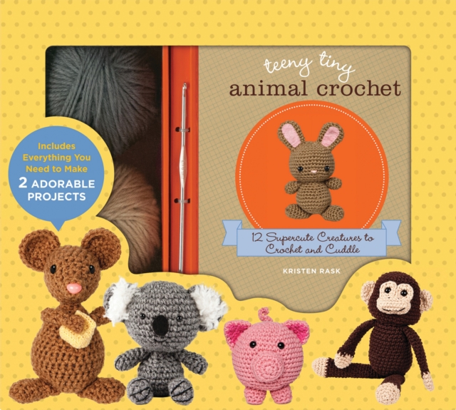 Teeny Tiny Animal Crochet : 12 Supercute Creatures to Crochet and Cuddle, Kit Book