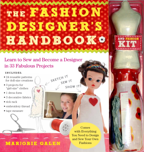 The Fashion Designers Handbook and Fashion Kit, Paperback / softback Book