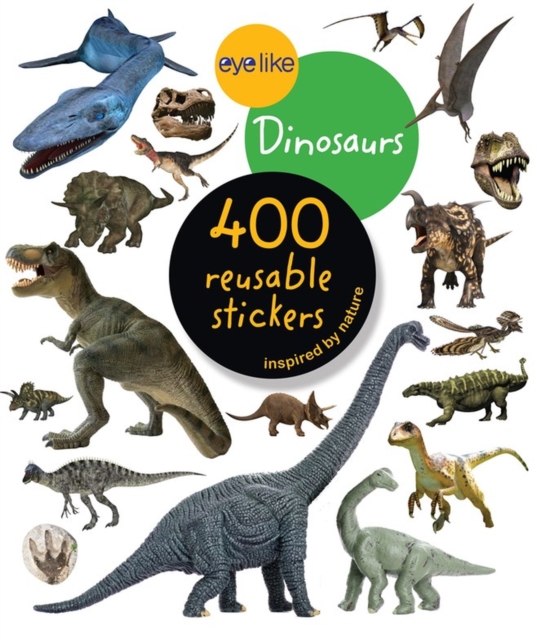 Eyelike Stickers: Dinosaurs, Paperback / softback Book