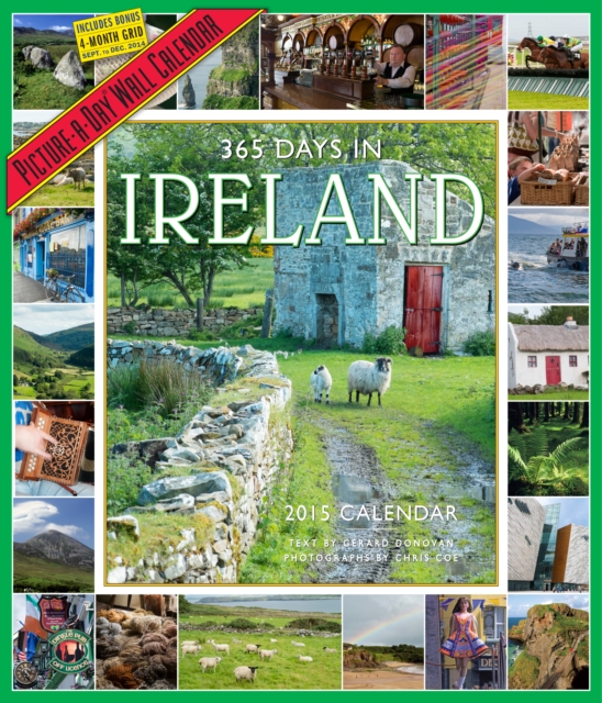 365 Days in Ireland Calendar, Calendar Book
