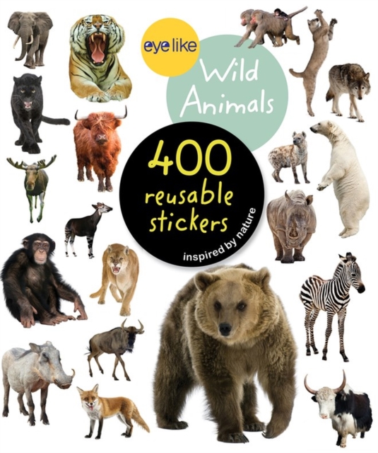 Eyelike Stickers: Wild Animals, Paperback / softback Book