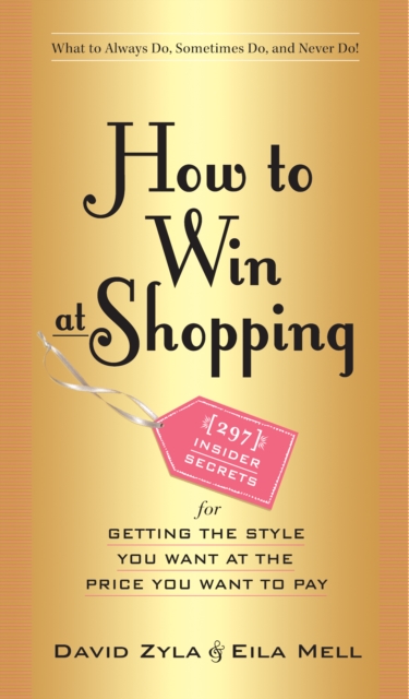 How to Win at Shopping, Hardback Book