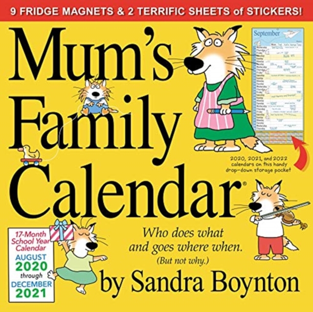 2021 Mums Family Calendar, Calendar Book