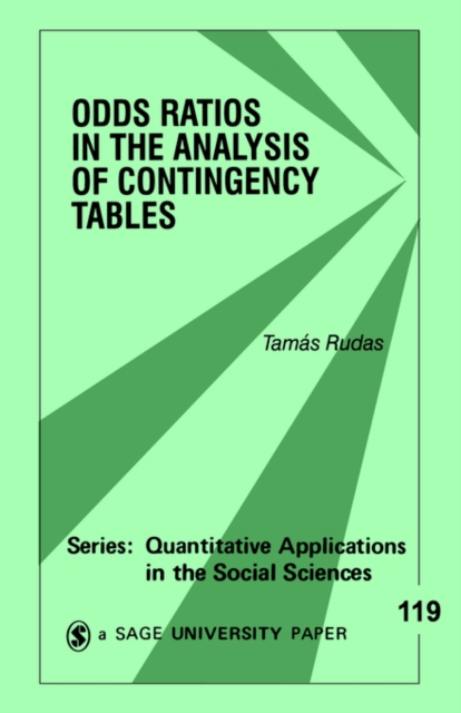 Odds Ratios in the Analysis of Contingency Tables, Paperback / softback Book