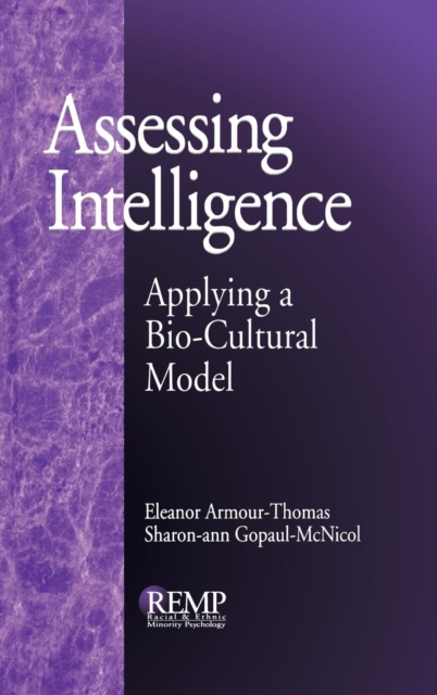 Assessing Intelligence : Applying a Bio-Cultural Model, Hardback Book
