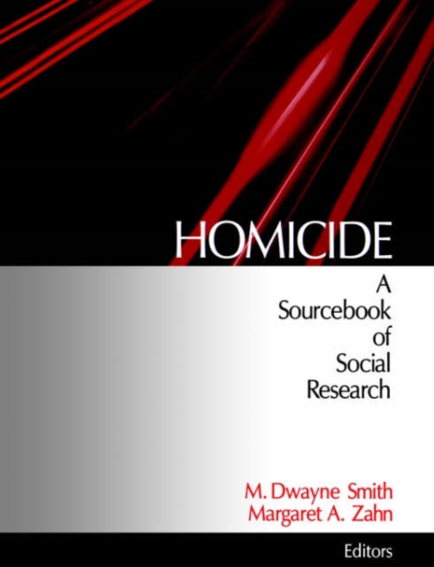 Homicide : A Sourcebook of Social Research, Hardback Book