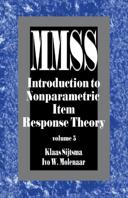 Introduction to Nonparametric Item Response Theory, Paperback / softback Book