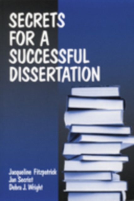 Secrets for a Successful Dissertation, Paperback / softback Book