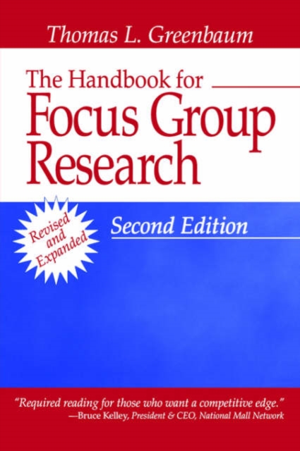The Handbook for Focus Group Research, Paperback / softback Book