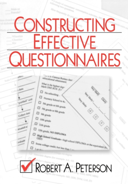 Constructing Effective Questionnaires, Paperback / softback Book