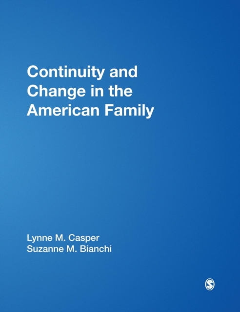Continuity and Change in the American Family, Hardback Book