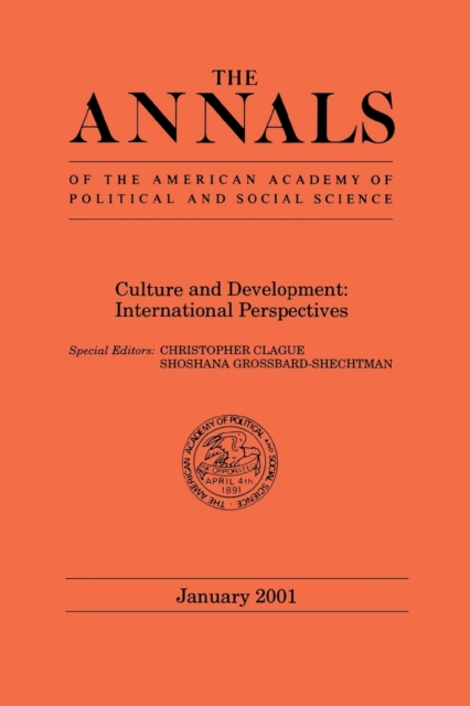 Culture and Development : International Perspectives, Paperback Book