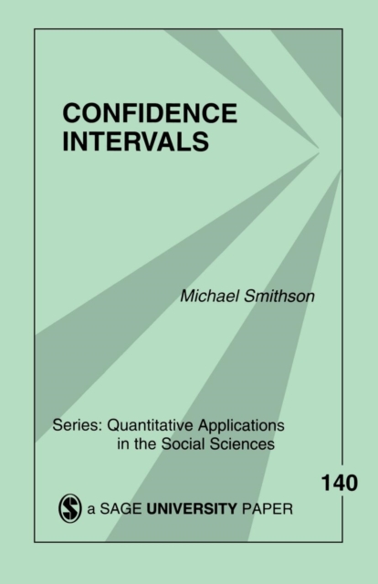 Confidence Intervals, Paperback / softback Book