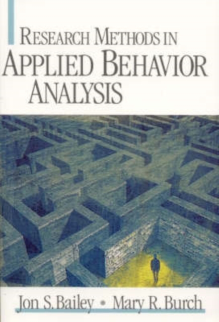Research Methods in Applied Behavior Analysis, Paperback / softback Book