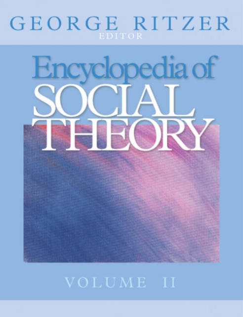 Encyclopedia of Social Theory, Multiple-component retail product Book