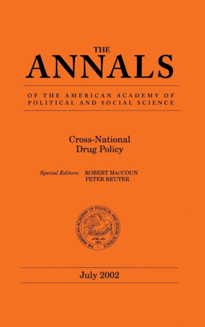 Cross-National Drug Policy, Hardback Book