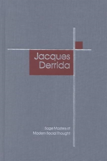Jacques Derrida, Hardback Book