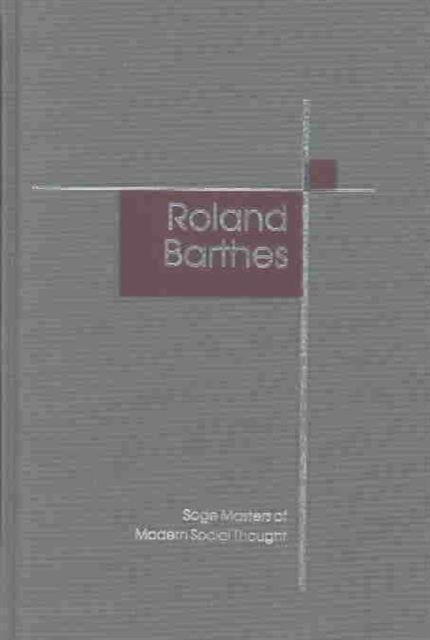 Roland Barthes, Multiple-component retail product Book