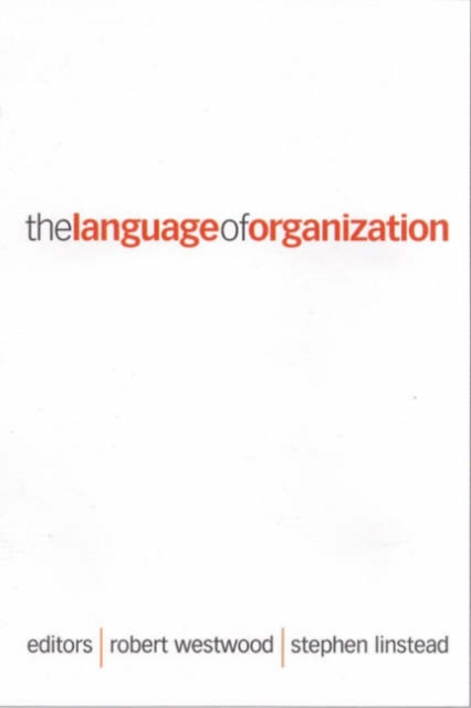 The Language of Organization, Hardback Book