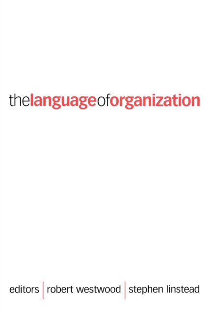 The Language of Organization, Paperback / softback Book