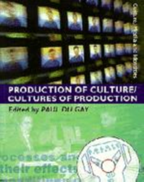 Production of Culture/Cultures of Production, Hardback Book