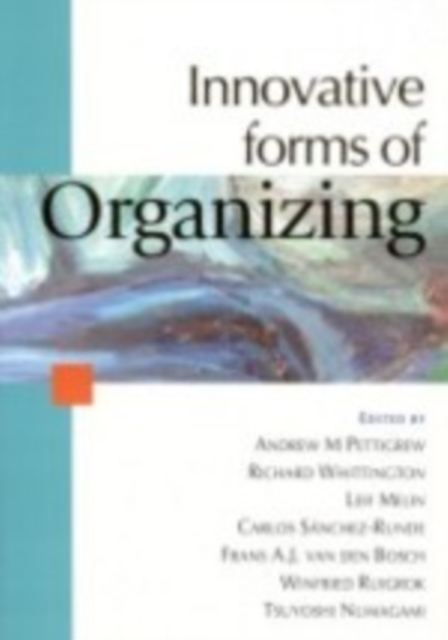 Innovative Forms of Organizing : International Perspectives, Hardback Book