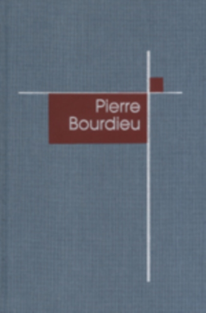 Pierre Bourdieu, Multiple-component retail product Book