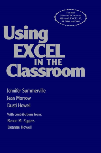Using Excel in the Classroom, Hardback Book