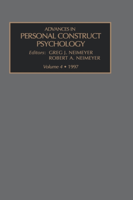 Advances in Personal Construct Psychology : v. 4, Hardback Book