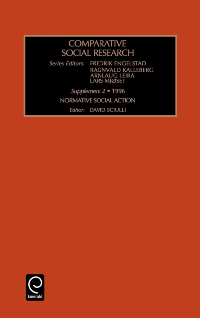 Normative Social Action, Hardback Book