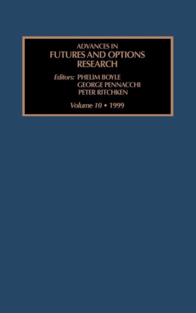 Advances in Futures and Options Research, Hardback Book