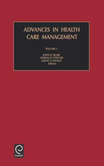 Advances in Health Care Management, Hardback Book