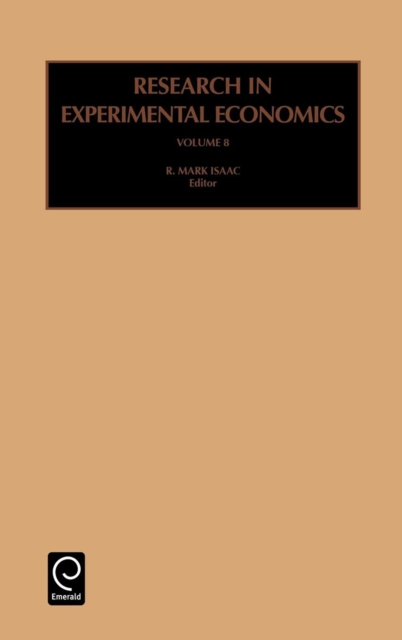 Research in Experimental Economics, Hardback Book