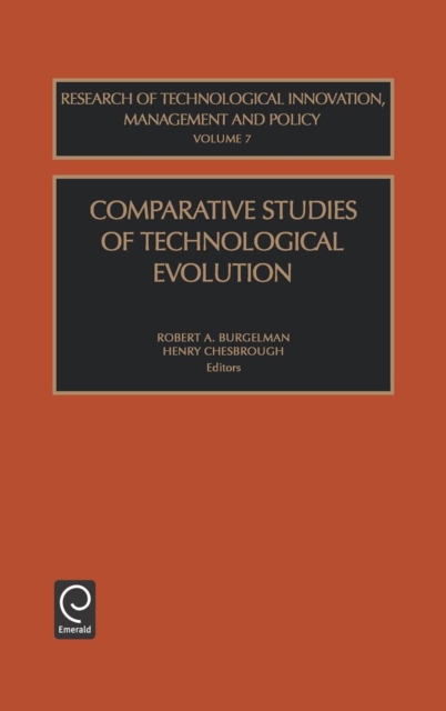 Comparative Studies of Technological Evolution, Hardback Book