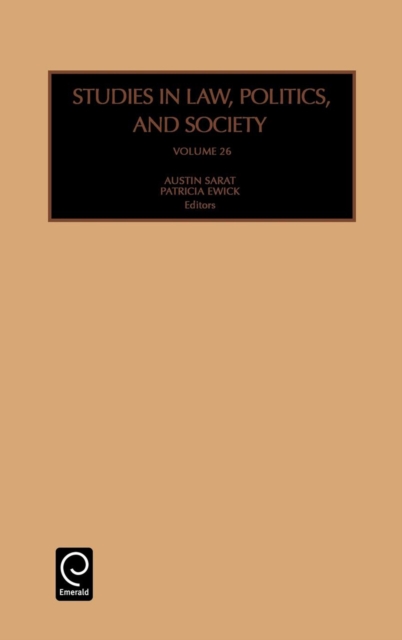 Studies in Law, Politics and Society, Hardback Book