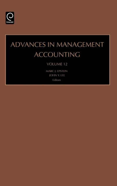 Advances in Management Accounting, Hardback Book