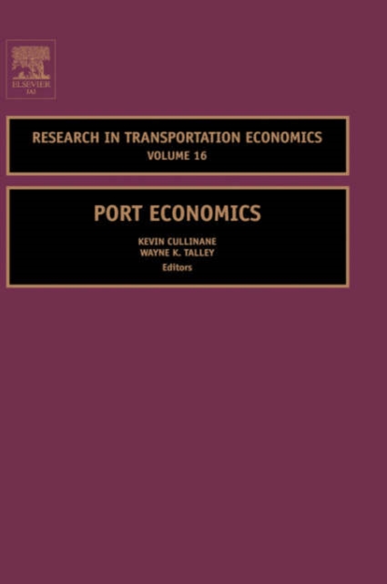 Port Economics : Volume 16, Hardback Book